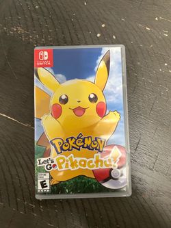 Pokemon Let’s Go Pikachu