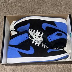 Jordan Retro 1 High Royal Suede 