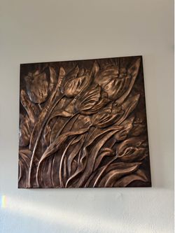 Metal wall art