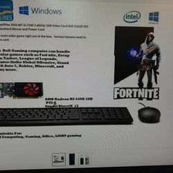Gaming  Computer i5-7500 3.4Ghz  8GB 256GB SSD