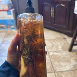 Shampo con extractos naturales