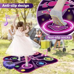 Dance Mat Girls Toys 8-10 Years Old,Light Up Toys Gifts for 6 Year Old  Girls,Dance Games for Kids Ages 4-8 with Bluetooth Music,Easter Gift for 3  4 5 for Sale in Queens, NY - OfferUp
