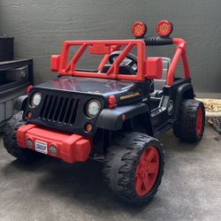 Fisher Price Power Wheels Jeep Wrangler Rubicon