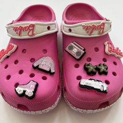 Women’s Barbie Crocs Size 9