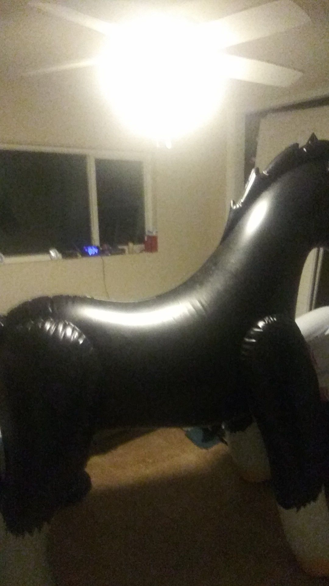 Inflatable horse 6 foot