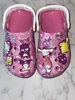 Crocs Classic Hello Kitty Clog (Size 10)