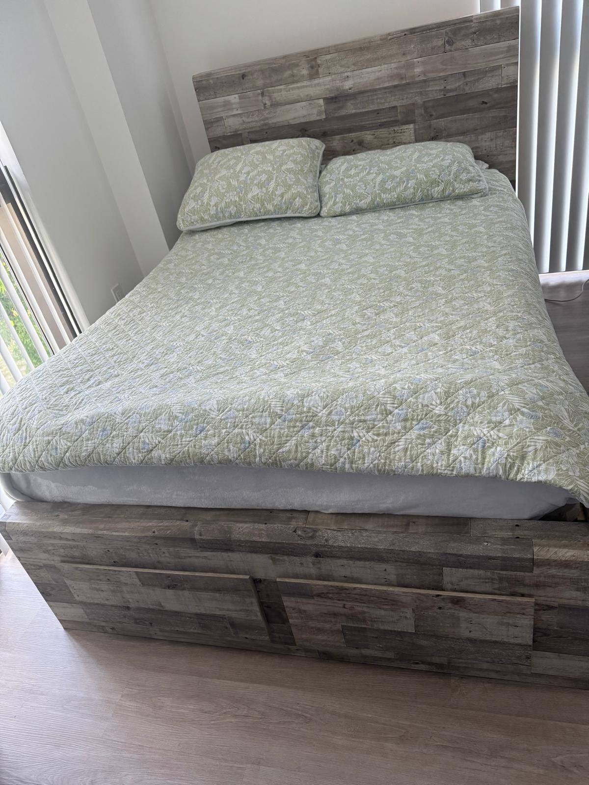 Bed Frame And Mattress For Sale