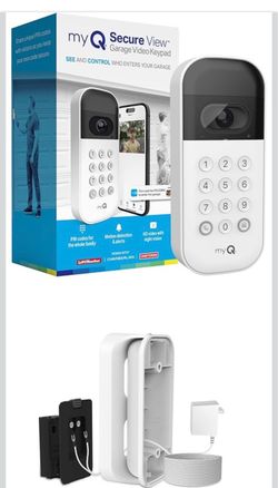 MyQ Garage Keypad/Camera, wired power