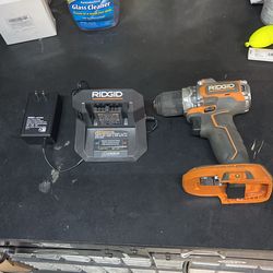 Ridgid Sub Compact Drillo And New Charger