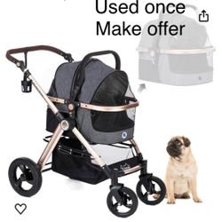 Pet Stroller Used Once Make Offer