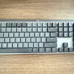 Logitech - MX Mechanical Full Size Wireless Tactile Switch Keyboard 
