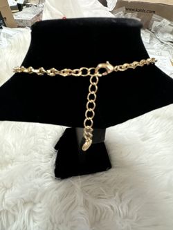 Gold Color / Red Necklace 