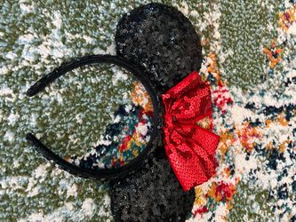 Minnie Mouse Sequin Ears Headband