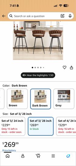 Bar stools