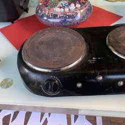 Double electric grill 
