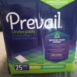Brand New Prevail Underpads/Puppy Pads/Bed Pads Large 23"X36" 