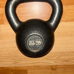 25 Pound Kettlebell