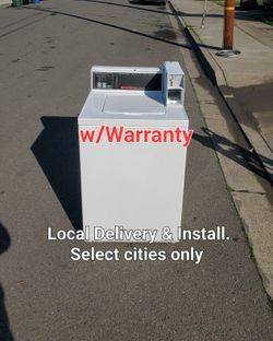 Clean Speed Queen Coin Operated Commercial Washer. Local Delivery With Warranty 