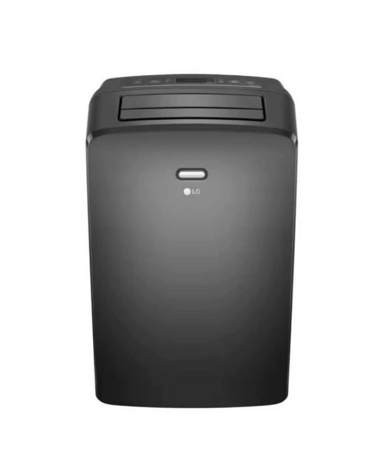 12000 (ASHRAE) BTU 115-Volt Portable Air Conditioner Cools 350 Sq. Ft. with Dehumidifier and Wi-Fi in Gray