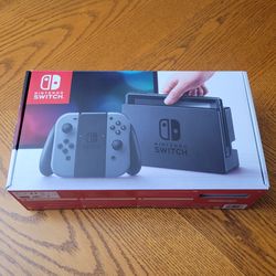 Nintendo Switch HAC-001 v1 Unpatched - XAW - Gray - Complete!!