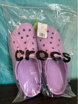 Crocs size 13 Men’s Orchid new in packaging