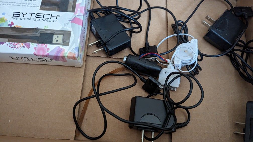 Iphone 4, 4S Ipod Charger. Each $3.