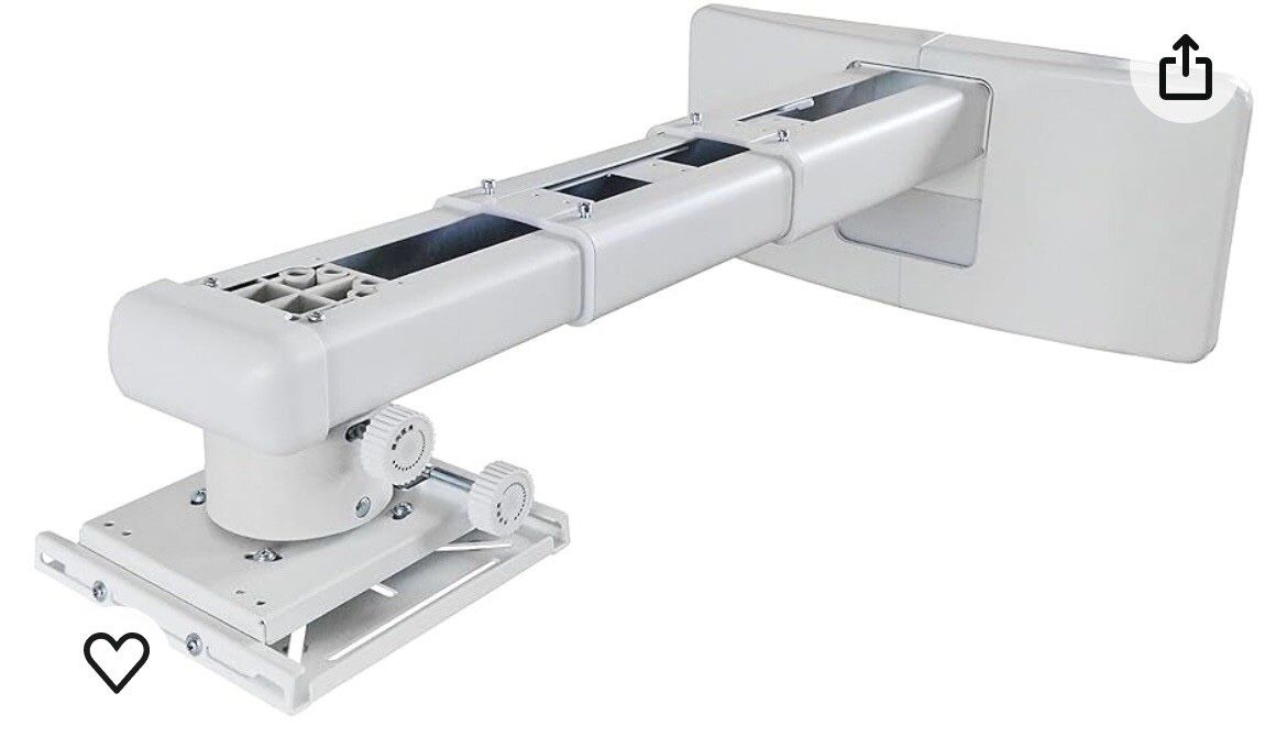 NEW Projector Wall Mount,Extension : 325-740mm (12.80"-29.13") with Universal Mouning Plate,Quickly