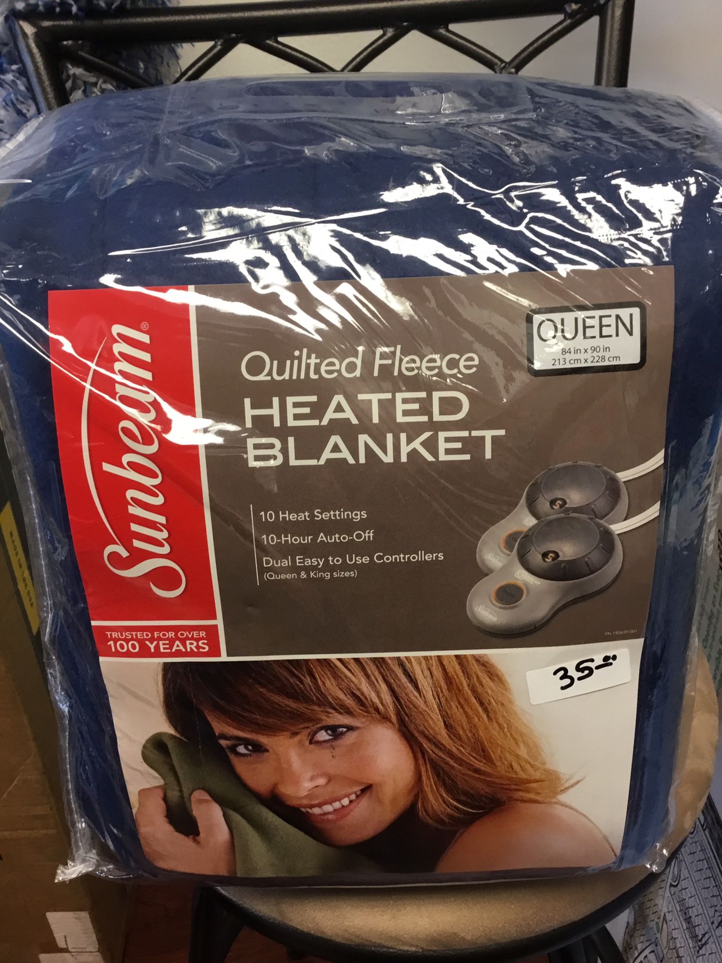 Electric heater pad size queen. New