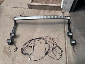 LED bar brackets 04 jeep wj