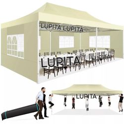 10x20 HEAVY DUTY Canopy Tent With Side Walls Gazebo Wedding Party Pop Up Tent Canopy- (FOR SALE) Carpa