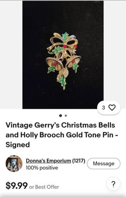 Christmas pin