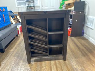 Wine rack kitchens island( brown)
