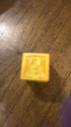 Super Mario Question Mark Block Toy