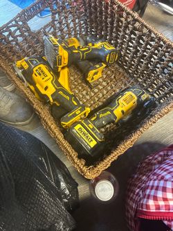 Impact drills, saws, etc.