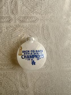 Dodgers Christmas Ornaments