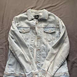 ZARA MENS DENIM JACKET SIZE L