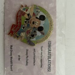Exclusive Disney World Pin Trading Pin