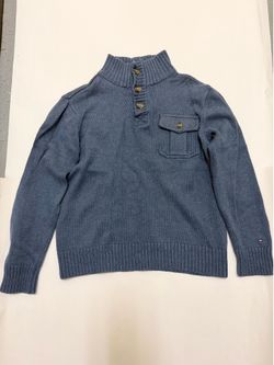 Tommy Hilfiger Boys Quarter-Button Sweater Boys Size S (8/10)