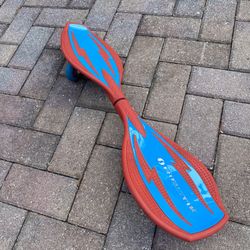 Razor Ripstik Caster Skateboard in Red and Blue | Kids, Teens & Adults