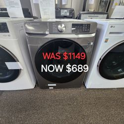 4.5 Cu. Ft. Smart High Efficiency Front Load Washer With Super Speed