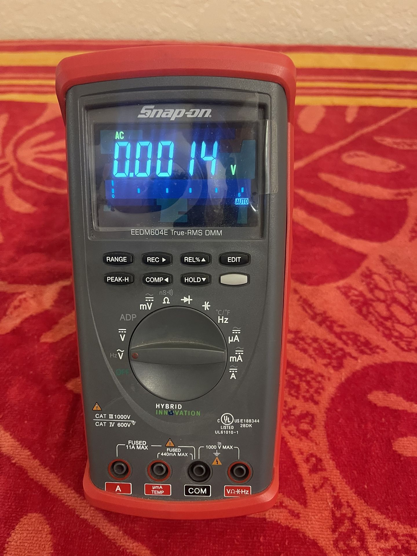 Snap On Rms Multimeter Snap-on EEDM604E True RMS DMM , NEW for Sale in Renton, WA - OfferUp