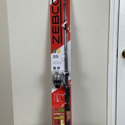 Zebco 33 Spincast Combo with Tackle