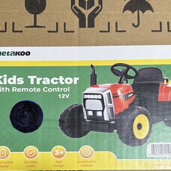 Children’s Ride On Tractor With Remote