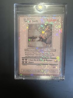 taylor swift pokemon cards card deep fake ViciousProxies Each Taylor card captures iconic