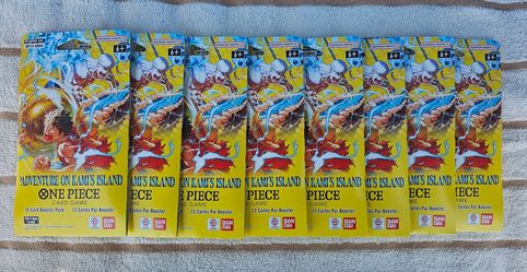 One Piece Kami's Island Sleeved Booster Packs!