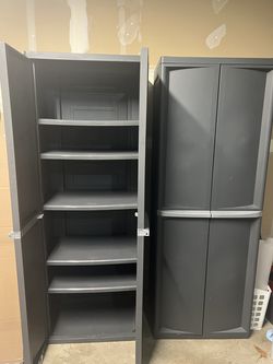 Sterilite 4 shelf cabinet (four total)