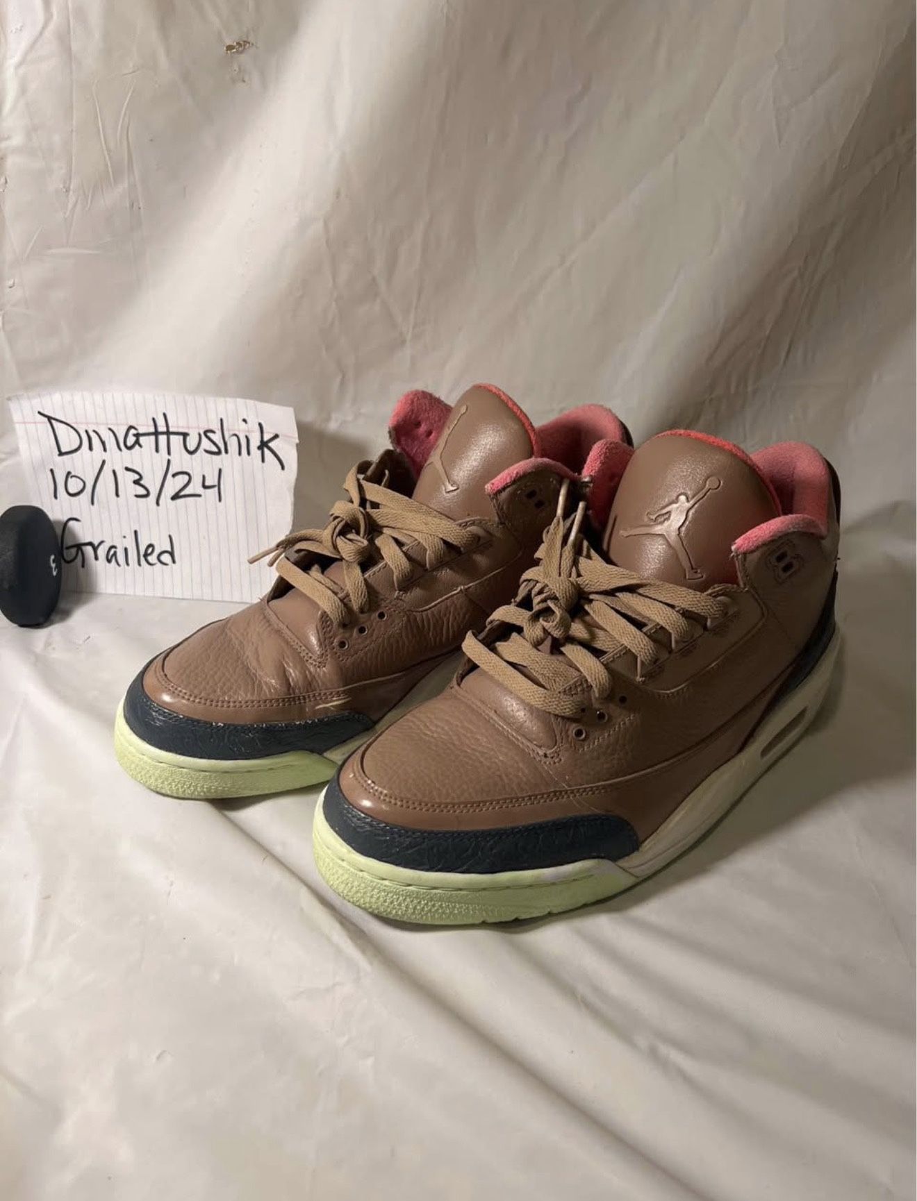 Custom Air Jordan 3 “Fire Red” – Size 11