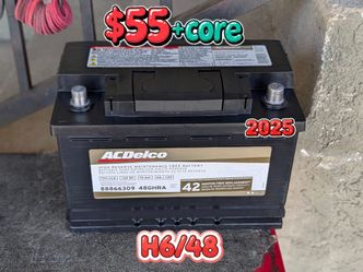 Car Battery Group Size 48/H6