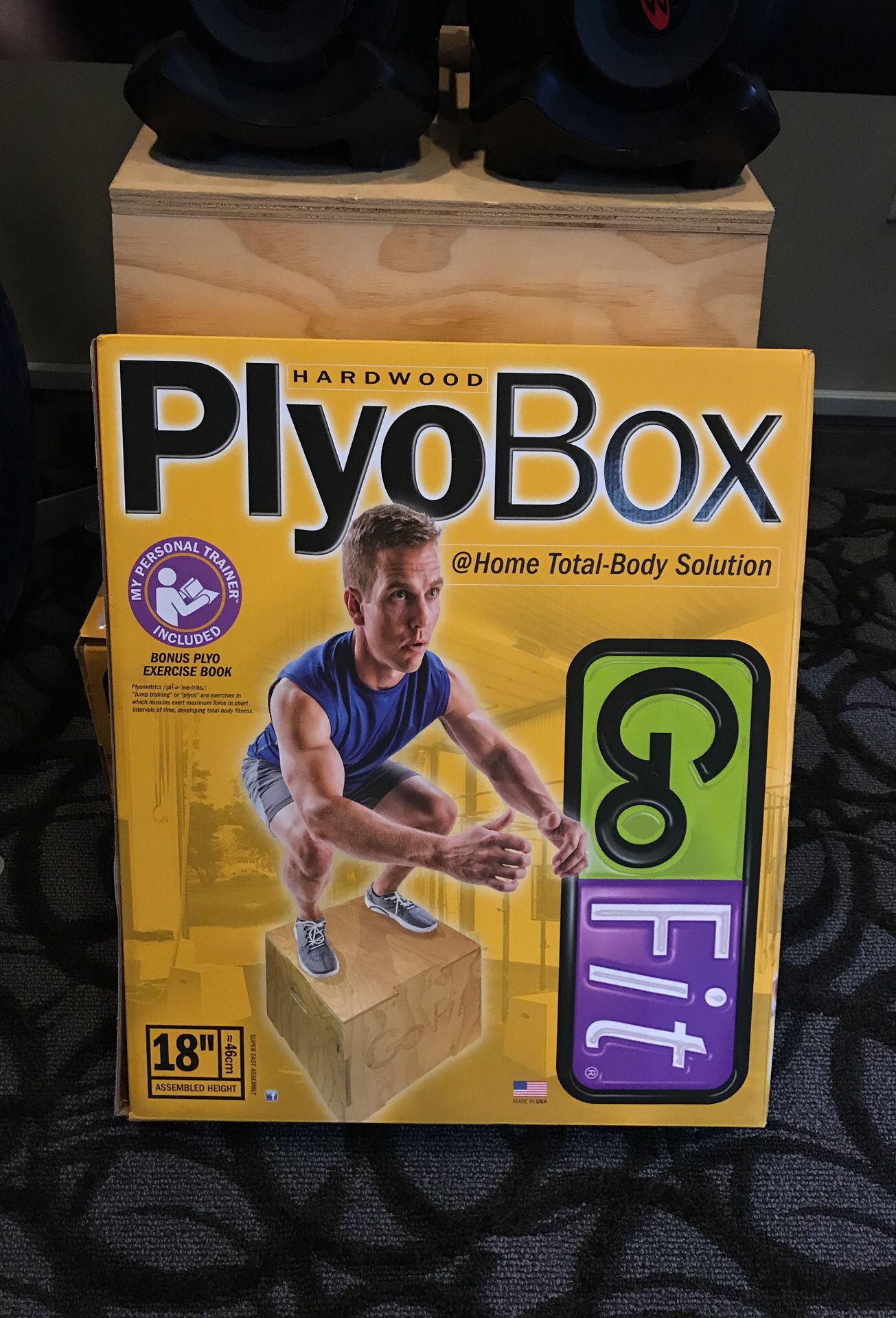 18” Wood Plyo Box by GoFit