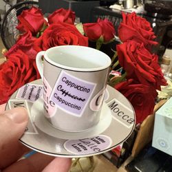 Al Nukaly 5 cup & saucer set for espresso 10 piece set